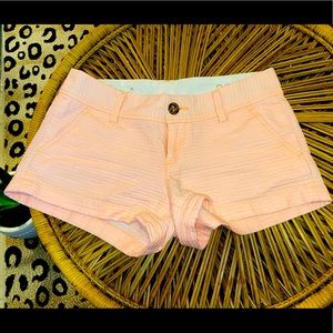 Lilly Pulitzer coral Walsh short size 0